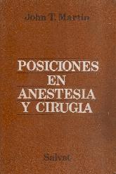 Posiciones en anestesia y cirugia