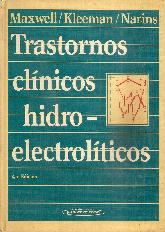 Trastornos clinicos hidroelectroliticos