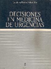 Decisiones en medicina de urgencias