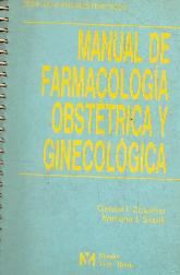 Manual de farmacologia obstetrica y ginecologica