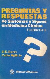 Preguntas y respuestas de signos y sintomas en medicina clinica