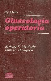 Ginecologia operatoria de Te Linde