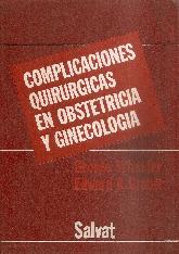 Complicaciones quirurgicas en obstetricia y ginecologia