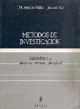 Metodos de investigacion 