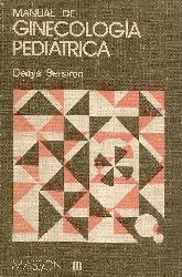 Manual de Ginecologia Pediatrica