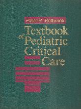 Text book of pediatrical care