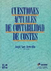 Cuestiones actuales de contabilidad de costes