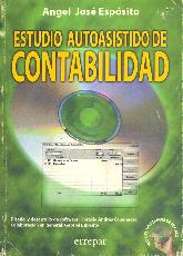 Estudio autoasistido de contabilidad con CD