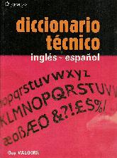 Diccionario tecnico ingles-espaol