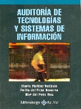 Auditoria de Tecnologias y Sistemas de Informacion