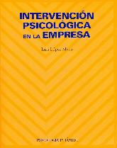 Intervencin Psicolgica en la Empresa