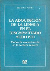 Adquisicion de la lengua en el discapacitado auditivo 