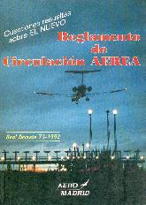 Cuestiones resueltas sobre el nuevo Reglamento de circulacion aerea