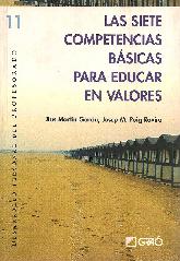 Las Siete Competencias Basicas para Educar en Valores