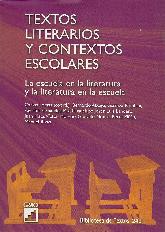 Textos literiarios y contextos escolares