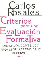 Criterios para una evaluacin formativa