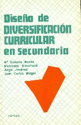 Diseo de diversificacion curricular en Secundaria