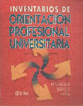 Inventarios de Orientacion profesional universitaria