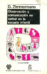 Observacion y comunicacion no verbal en la escuela infantil