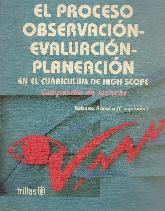 El proceso observacion-evaluacion-planeacion en el curriculum High Scope
