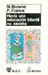 Hacia una educacion infantil no sexista