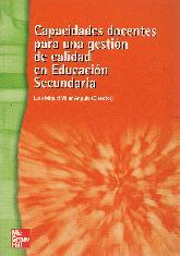 Capacidades Docentes para una Gestion de Calidad en Educacion Secundaria