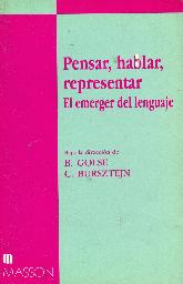 Pensar, hablar, representar