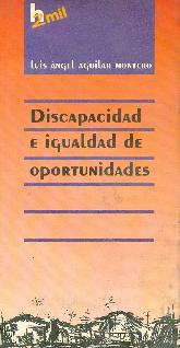 Discapacidad e igualdad de oportunidades