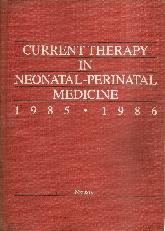 Current Therapy in neonetology and perinatology