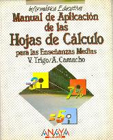 Manual de aplicacion de hojas de calculo para enseanzas medias
