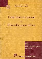 Crecimiento moral y filosofia para nios