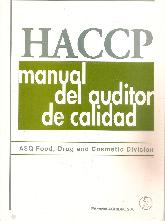 HACCP manual del auditor de calidad