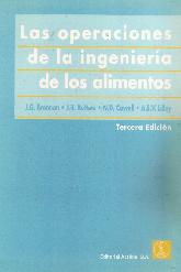 Las Operaciones Ingenieria de Alimentos