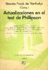 Actualizaciones en el test de Phillipson