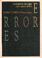 Anlisis de errores