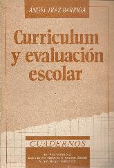 Curriculum y evaluacion escolar