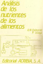 Analisis de los nutrientes de los alimentos