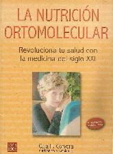 La nutricion Ortomolecular