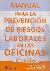 Manual para la Prevencion de Riesgos Laborales en las Oficinas