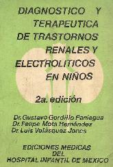 Diagnostico y terapeutica de trastornos renales y electroliticos en nios