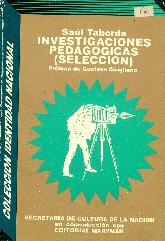 Investigaciones pedagogicas : seleccion