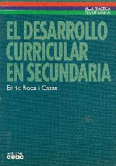 Desarrollo curricular en secundaria