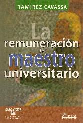 La remuneracion del maestro universitario