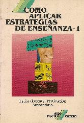 Como aplicar estrategias de enseanza  Tomo 1 Estilo docente Motivacion Autoestima