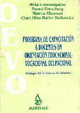 Programa de capacitacin a docentes en orientacin educacional vocacional ocupacional