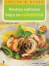 Recetas Sabrosas Bajas en Colesterol