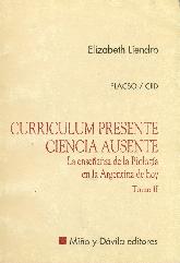 Curriculum presente Ciencia ausente  2