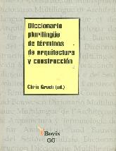 Diccionario plurilinge de trminos de arquitectura y construccin