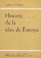 Historia de la idea de Europa