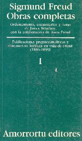 Sigmund Freud Obras completas Vol I Traduccin Jos Echeverra